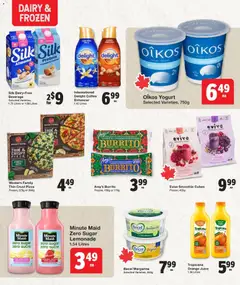 Preview of Quality Foods weekly flyer / circulaire from shop Quality Foods valid from 23.10.2025 | Page: 9 | Products: Cheese, Yogurt, Oil, Juice