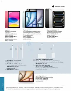 Preview of London Drugs - Specialty Christmas Catalogue from shop London Drugs valid from 12.11.2025 | Page: 26 | Products: Keyboard, Adapter