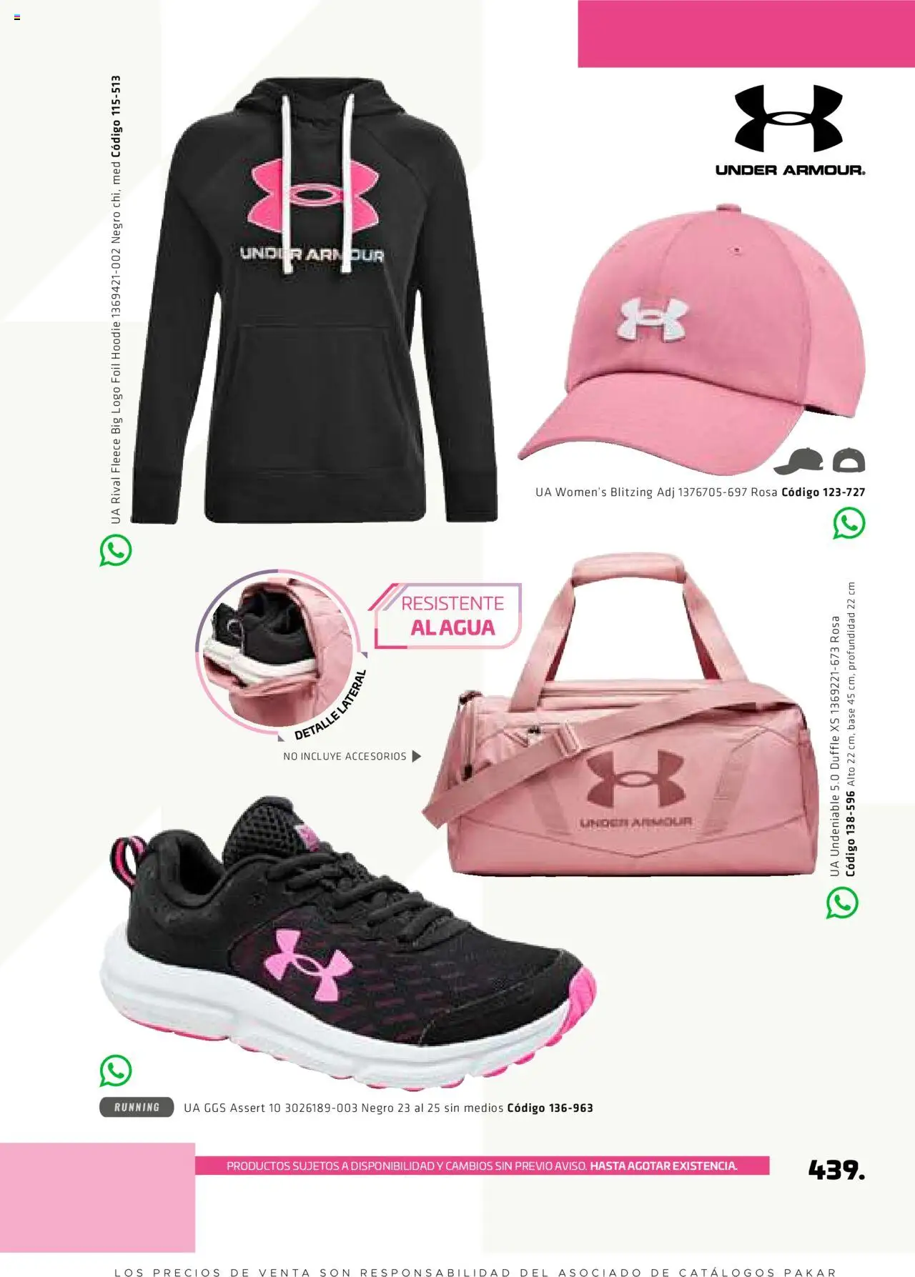 Nuevas ofertas de SC Pakar válidas en toda la República Mexicana desde el 29.08.2025. ¡Encuentra las mejores ofertas en SC Pakar - Catálogo Otoño Women! | Página: 439 | Productos: Agua