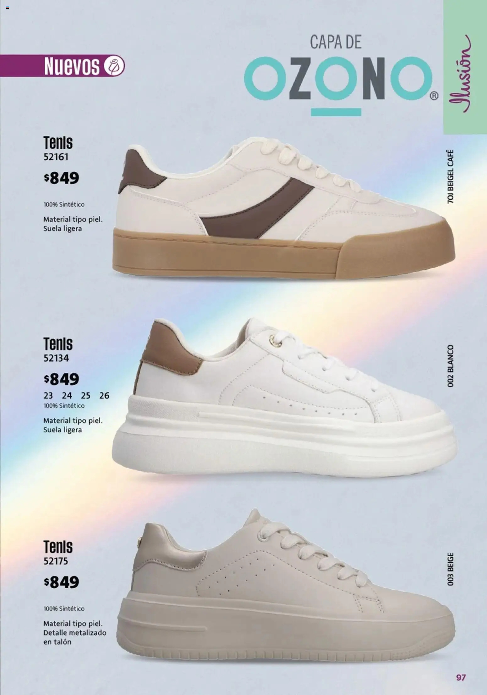 Nuevas ofertas de Ilusión válidas en toda la República Mexicana desde el 01.03.2026. ¡Encuentra las mejores ofertas en Ilusión catálogo Marcas Amigas! | Página: 99 | Productos: Tenis, Café