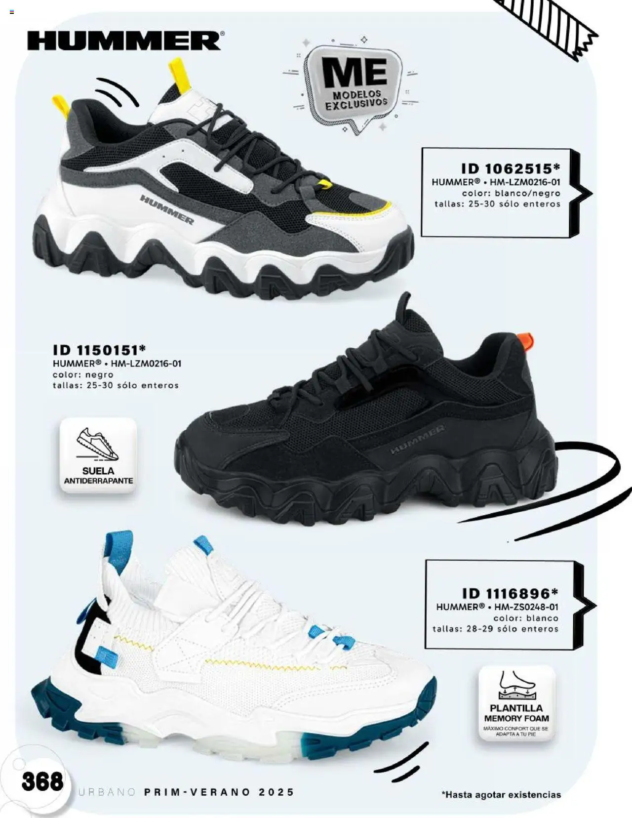 Nuevas ofertas de Price Shoes válidas en toda la República Mexicana desde el 24.01.2025. ¡Encuentra las mejores ofertas en Price Shoes catálogo Urbano! | Página: 368