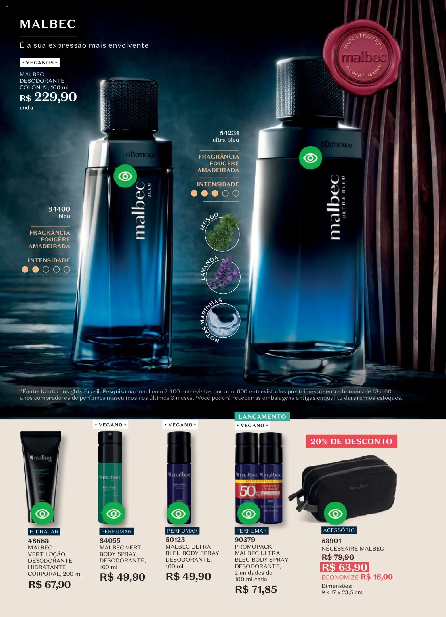 O Boticário Folheto - válido de 23.03.2026 | Página: 96 | Produtos: Fragrância, Desodorante, Perfumes, Body