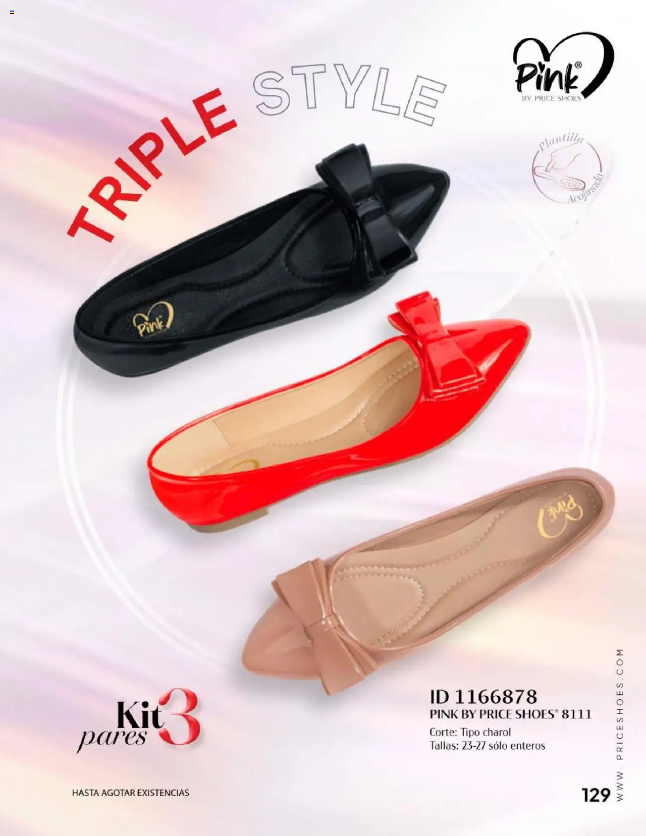 Nuevas ofertas de Price Shoes válidas en toda la República Mexicana desde el 25.09.2025. ¡Encuentra las mejores ofertas en Price Shoes - Catálogo Vestir Casual! | Página: 129