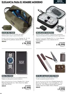 Oriflame catálogo válido desde el 24.01.2026 | Página: 106 | Productos: Lima, Estuche, Organizador, Reloj
