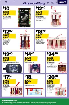 Preview of Weekly catalogue Woolworths 03/12 - valid from 03.12.2025 | Page: 20 | Products: Fragrance, Oil, Setting spray, Treatment