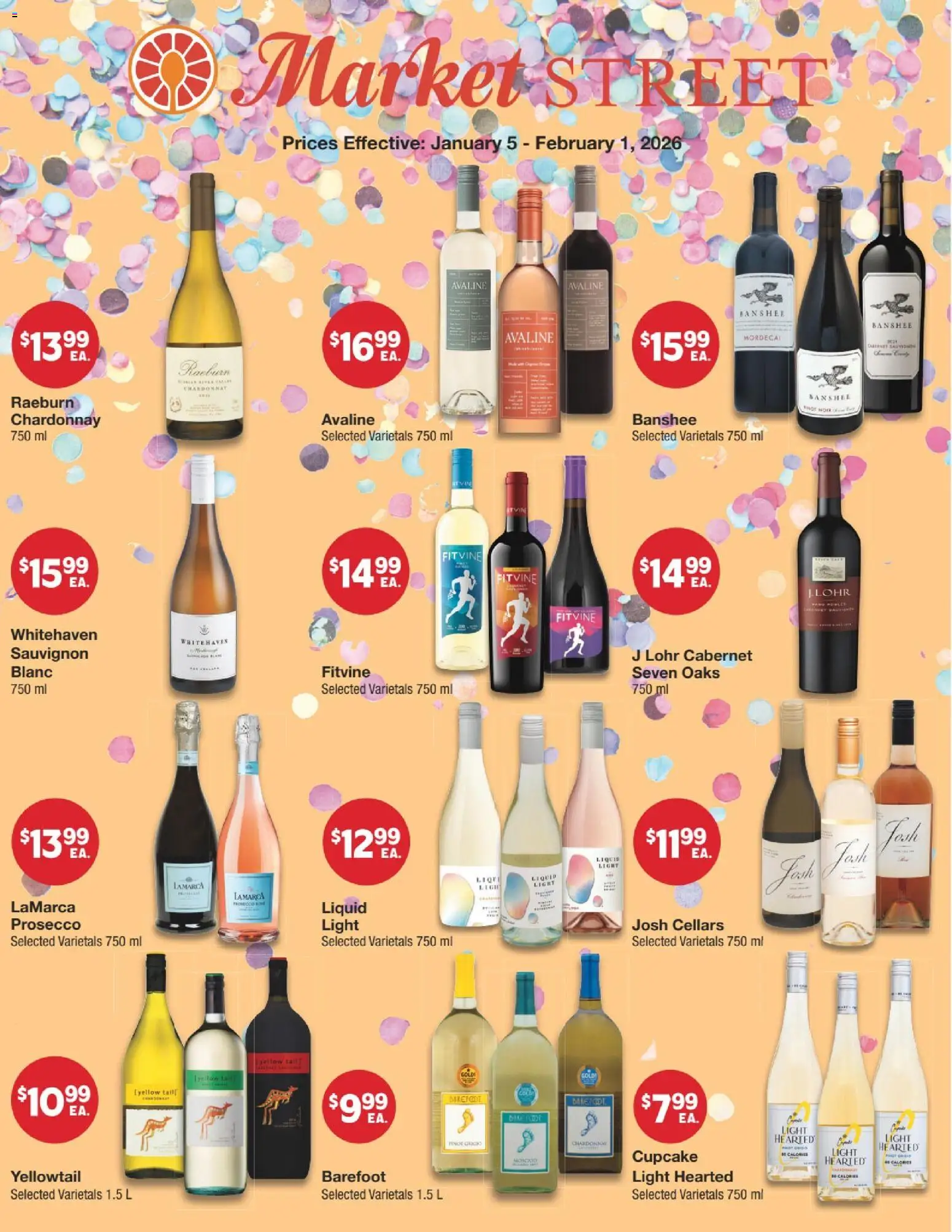 United Supermarkets Wine & Spirits Flyer - valid from 05.01.2026 | Page: 2 | Products: Cupcake