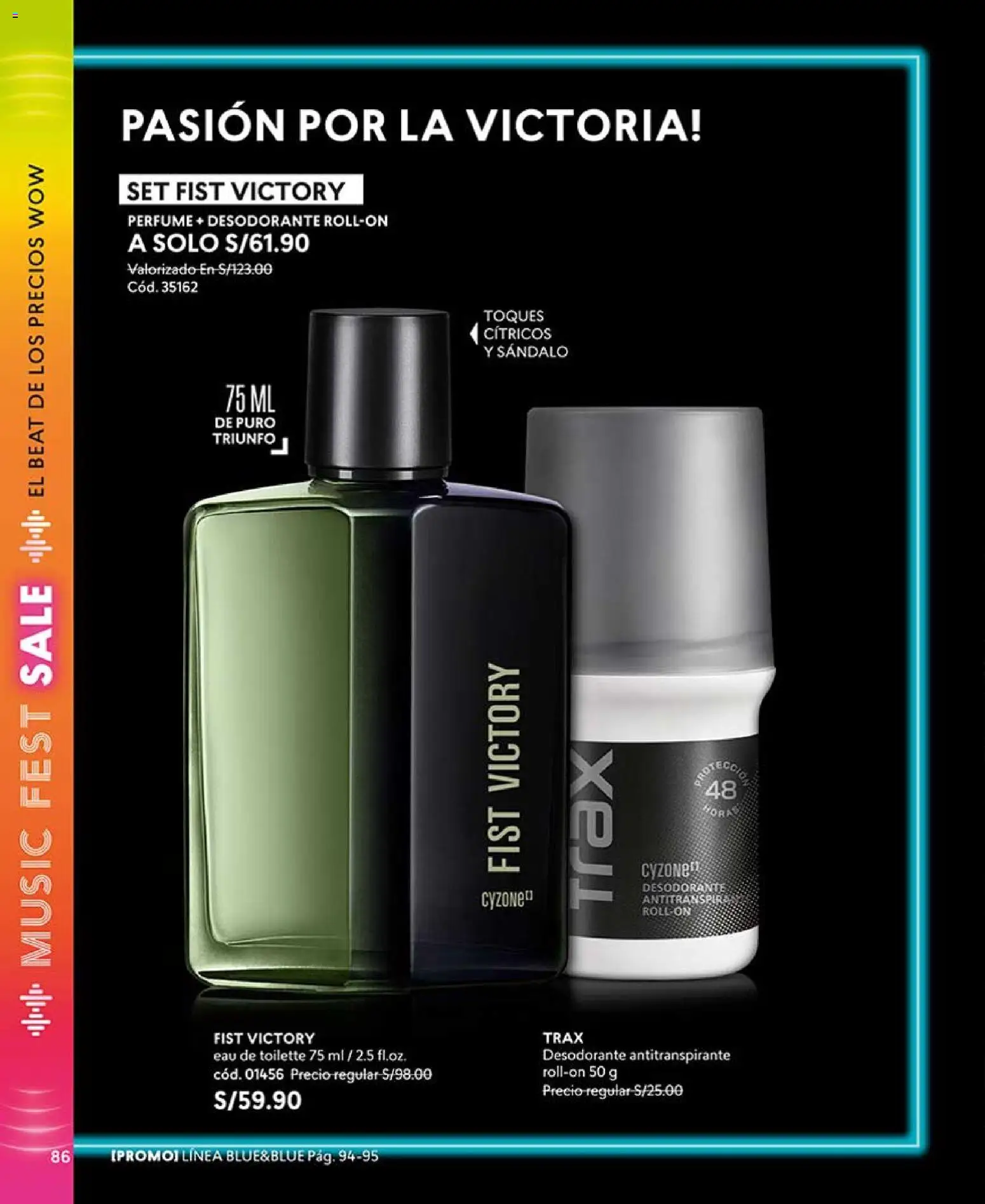 Catálogo CyZone válido desde 21.02.2026 | Página: 98 | Productos: Desodorante, Antitranspirante, Perfume, EAU de Toilette