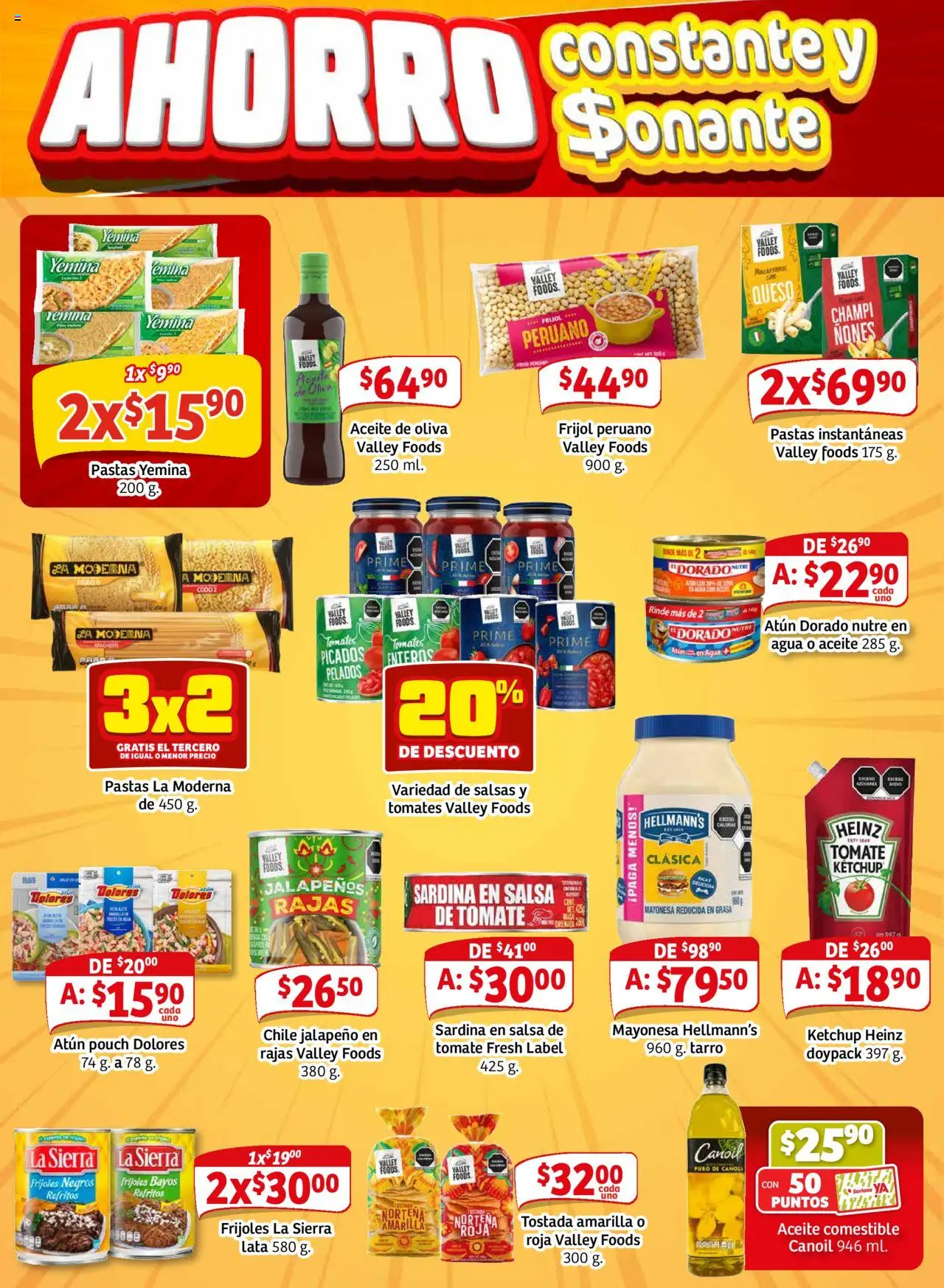 Nuevas ofertas de Soriana válidas en toda la República Mexicana desde el 25.09.2025. ¡Encuentra las mejores ofertas en Soriana - Pesito Valedor Mercado: Edo Mex, Valle De México, Gro, Hgo, Mor, Pue, Qto, Tlax, Ver! | Página: 9 | Productos: Mayonesa, Aceite de oliva, Tomate, Queso