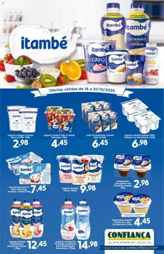 Confiança - Ofertas Itambé - Pré-Visualização do folheto da loja Confiança, válido de 16.10.2025
