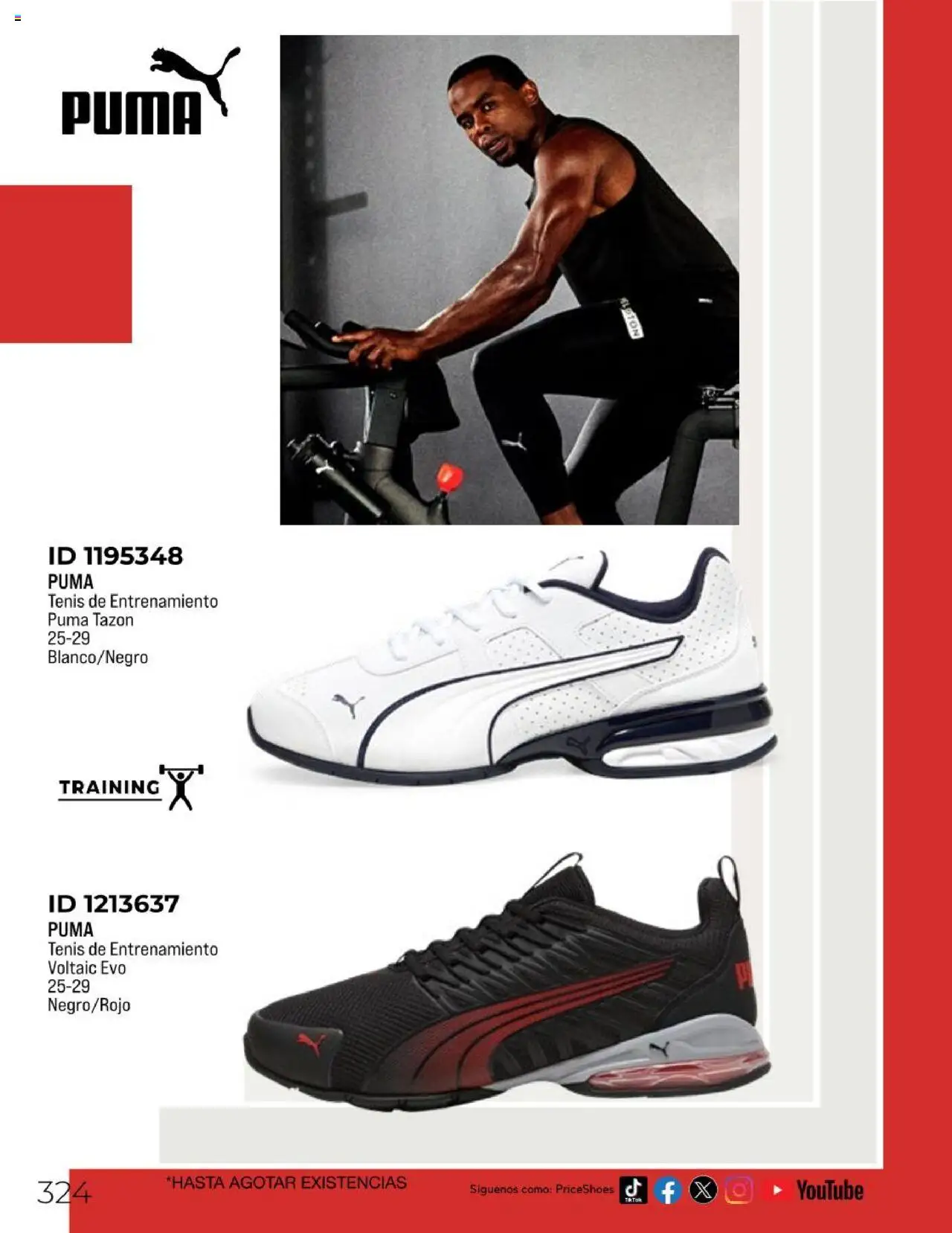 Nuevas ofertas de Price Shoes válidas en toda la República Mexicana desde el 05.05.2025. ¡Encuentra las mejores ofertas en Price Shoes catálogo Todo En 1 2025! | Página: 322 | Productos: Tenis