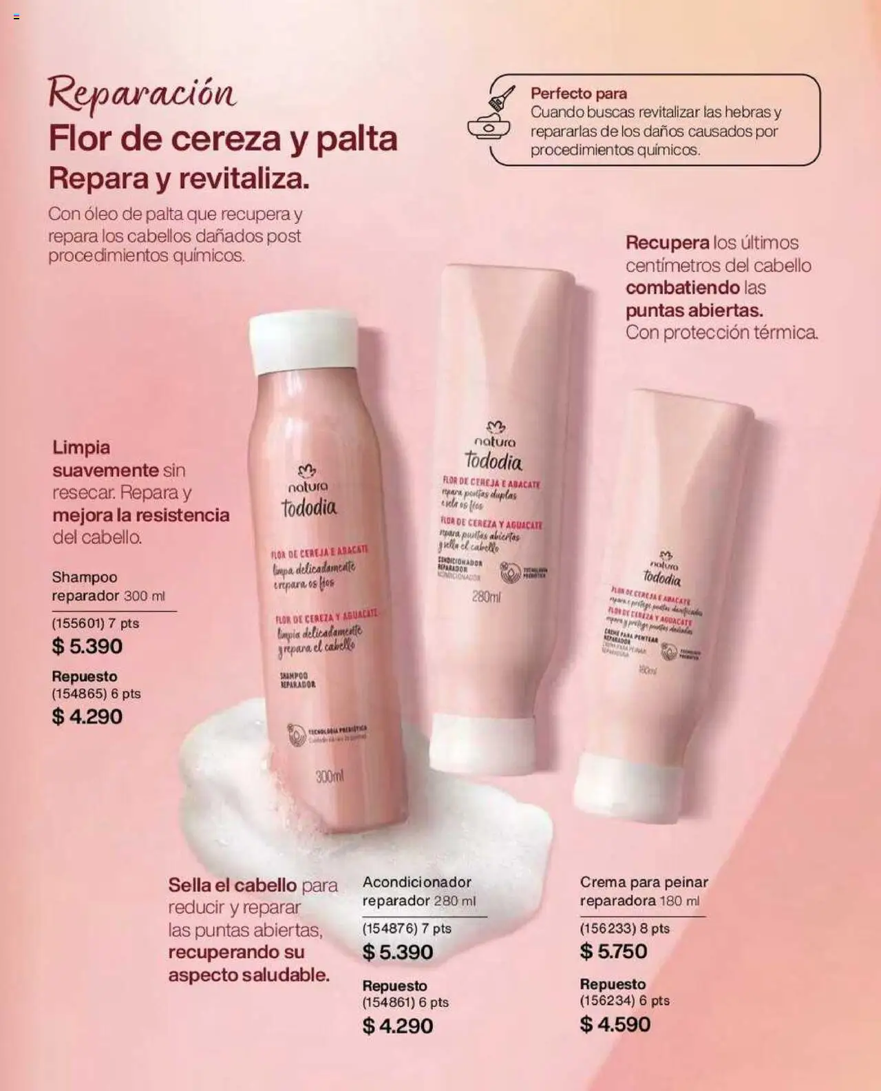 Natura catálogo │ válido desde el 22.07.2025 | Página: 135 | Productos: Palta, Acondicionador, Shampoo, Crema
