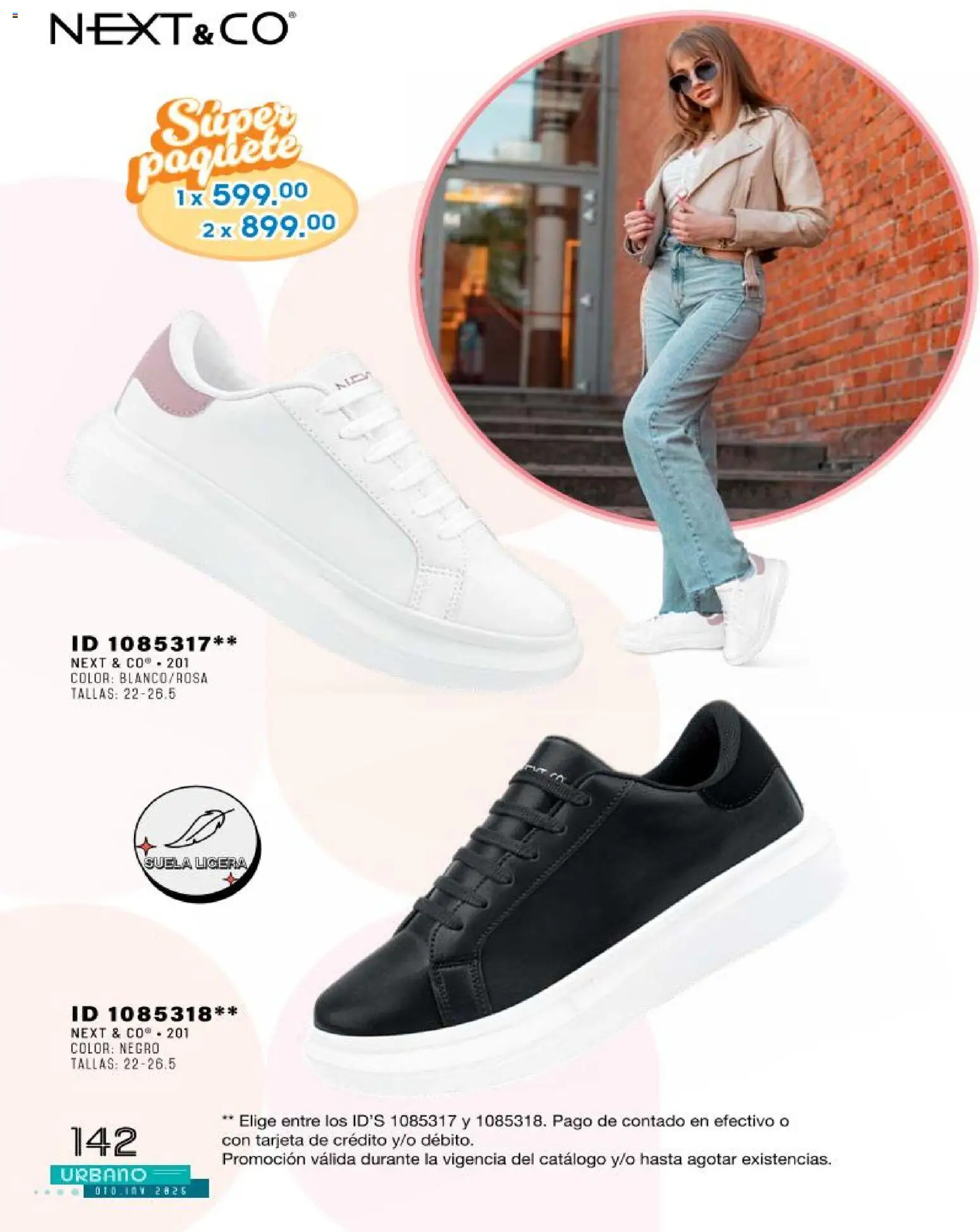 Nuevas ofertas de Price Shoes válidas en toda la República Mexicana desde el 04.12.2025. ¡Encuentra las mejores ofertas en Price Shoes catálogo Urbano! | Página: 142