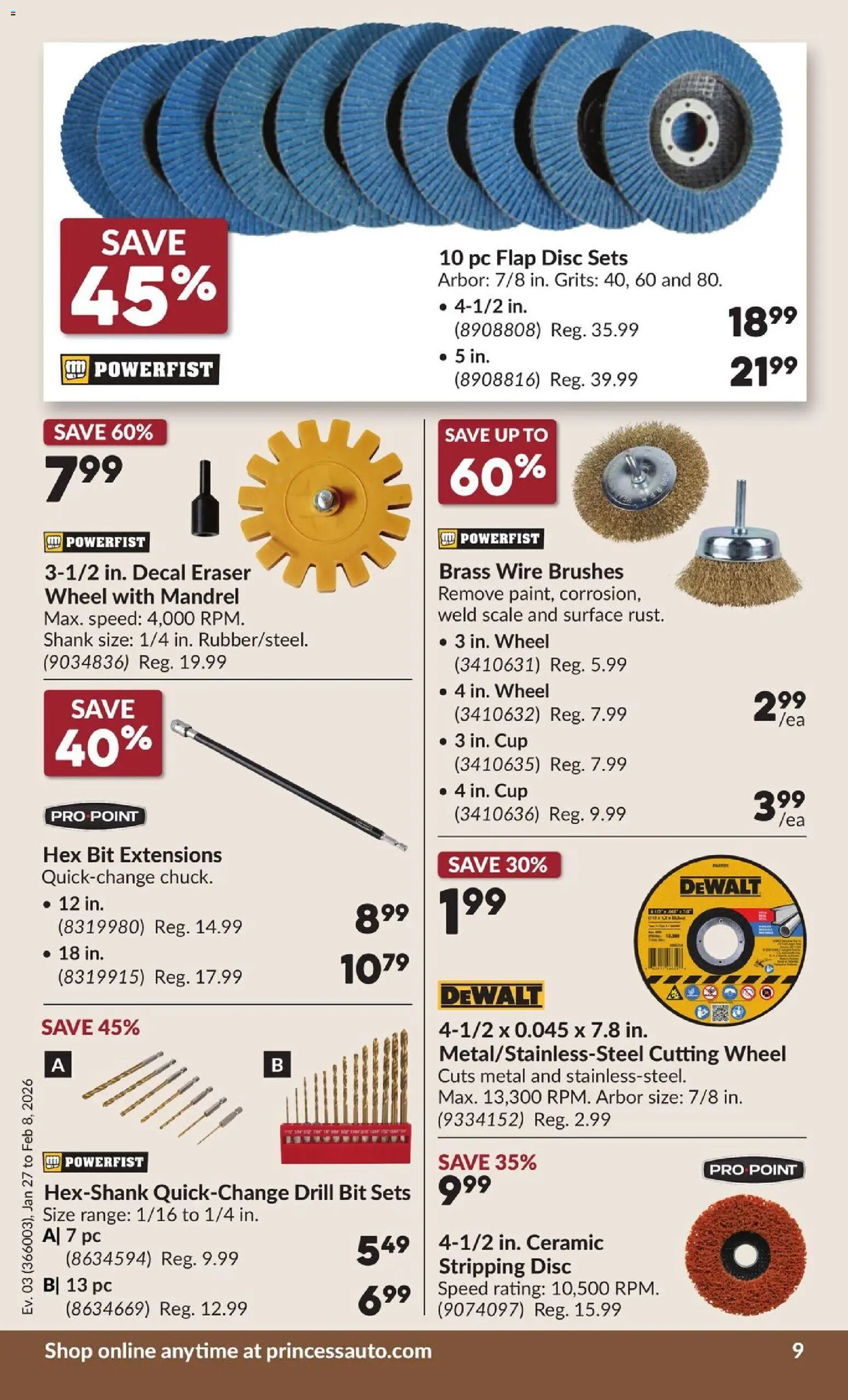 Princess Auto flyer valid from 27.01.2026 | Page: 17 | Products: PC