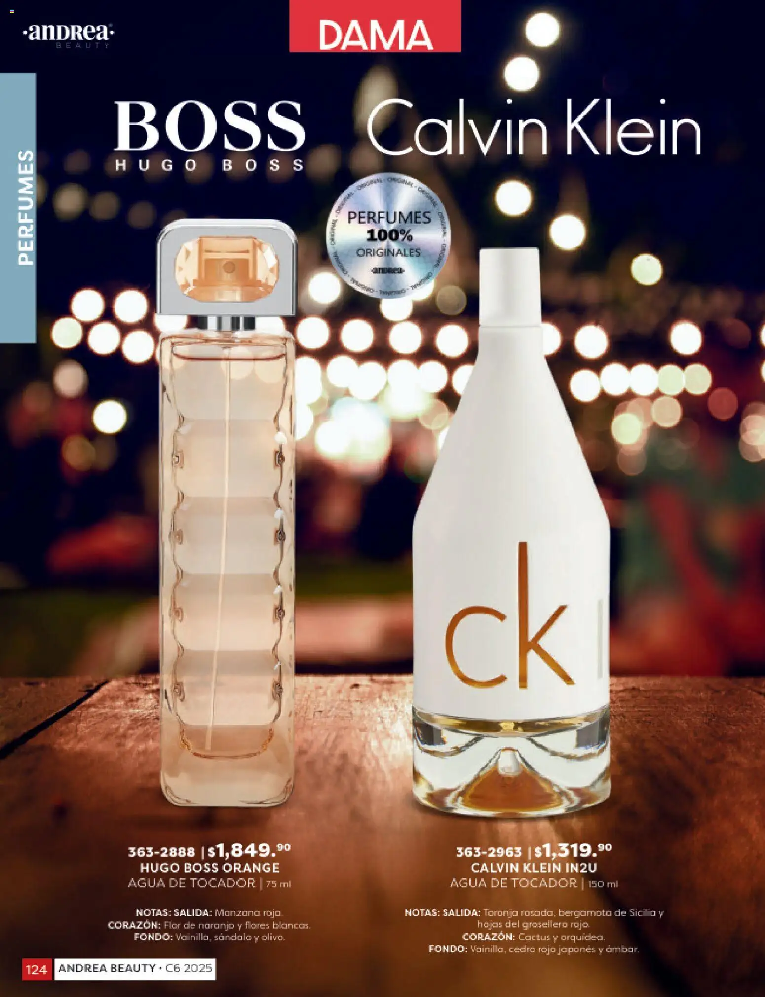 Nuevas ofertas de Andrea válidas en toda la República Mexicana desde el 31.10.2025. ¡Encuentra las mejores ofertas en Andrea catálogo Beauty! | Página: 124 | Productos: Manzana, Agua, Toronja