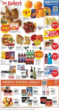 Baker's Weekly Ad - valid from 30.07.2025 | Page: 1