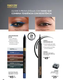 Avon Folheto - válido de 08.07.2025 | Página: 44 | Produtos: Delineador, Lápis, Caneta