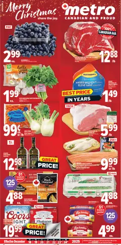 Preview of Metro - Montréal from shop Metro valid from 18.12.2025