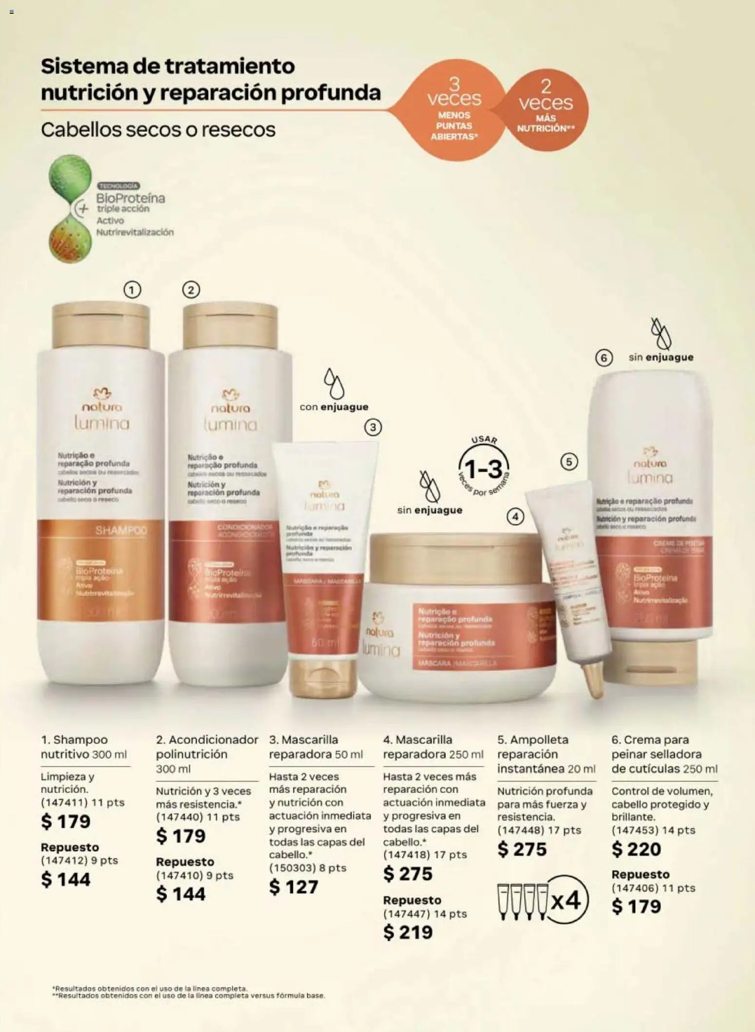 Nuevas ofertas de Natura válidas en toda la República Mexicana desde el 13.03.2026. ¡Encuentra las mejores ofertas en Natura campaña 5 2026! | Página: 133 | Productos: Crema, Mascarilla, Acondicionador