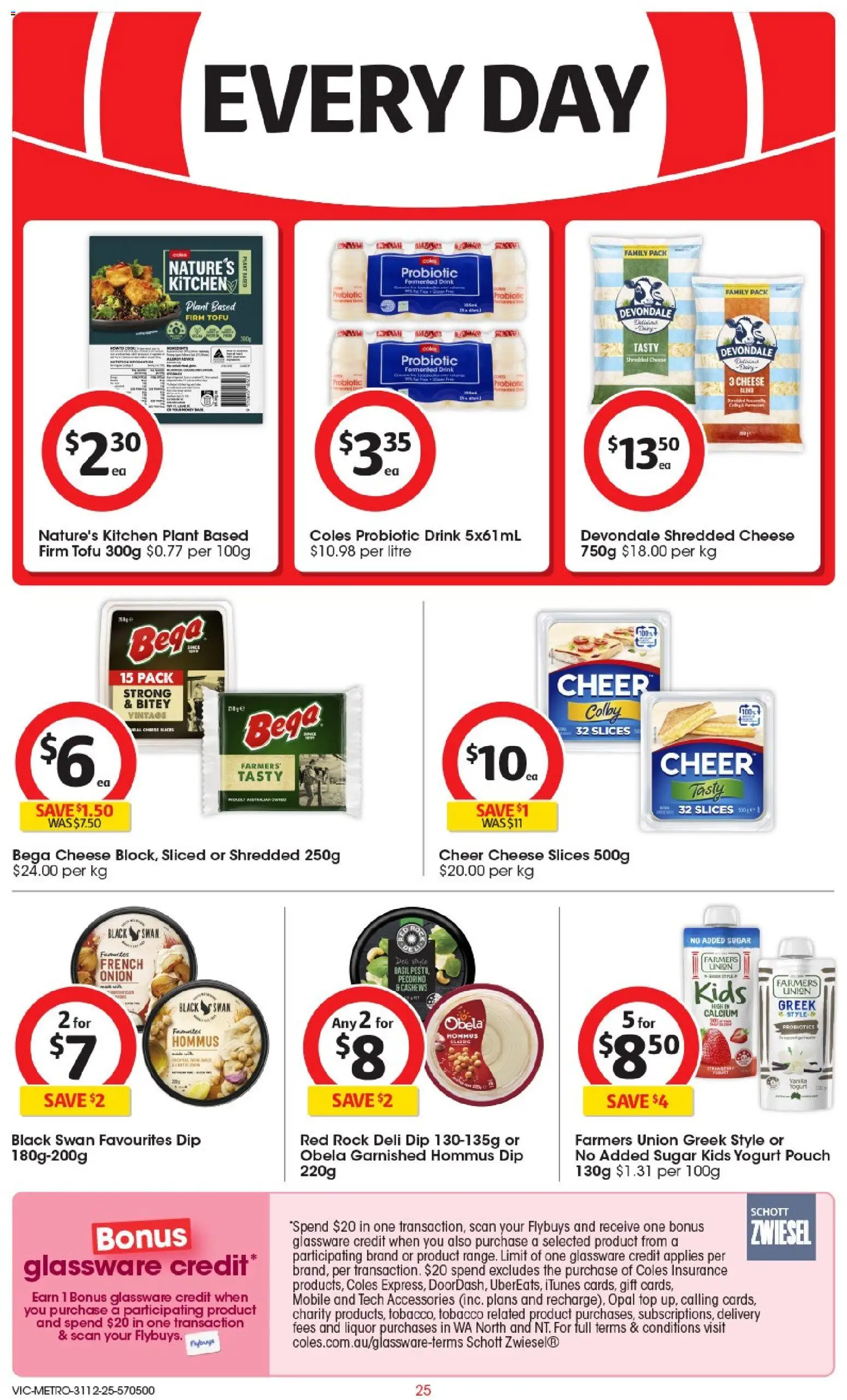 Coles catalogue - valid from 31.12.2025 | Page: 26 | Products: Glassware, Sugar, Accessories, Mobile