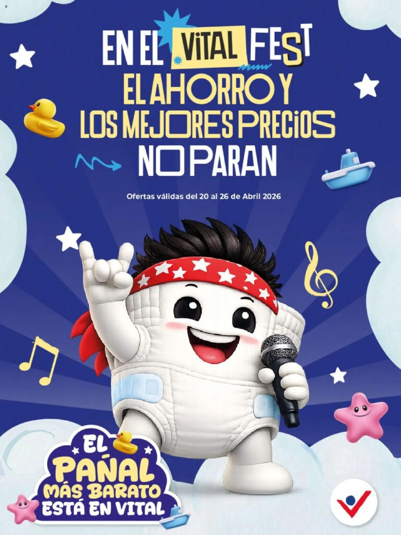 Vital - Especial de pañales │ válido desde el 20.04.2026 | Página: 1