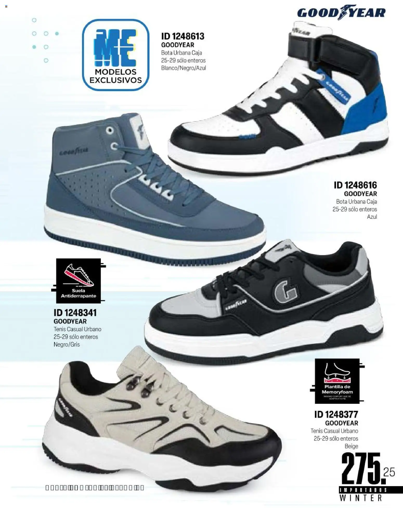 Nuevas ofertas de Price Shoes válidas en toda la República Mexicana desde el 11.11.2025. ¡Encuentra las mejores ofertas en Price Shoes catálogo Importados Winter 2025  ! | Página: 275 | Productos: Tenis, Caja