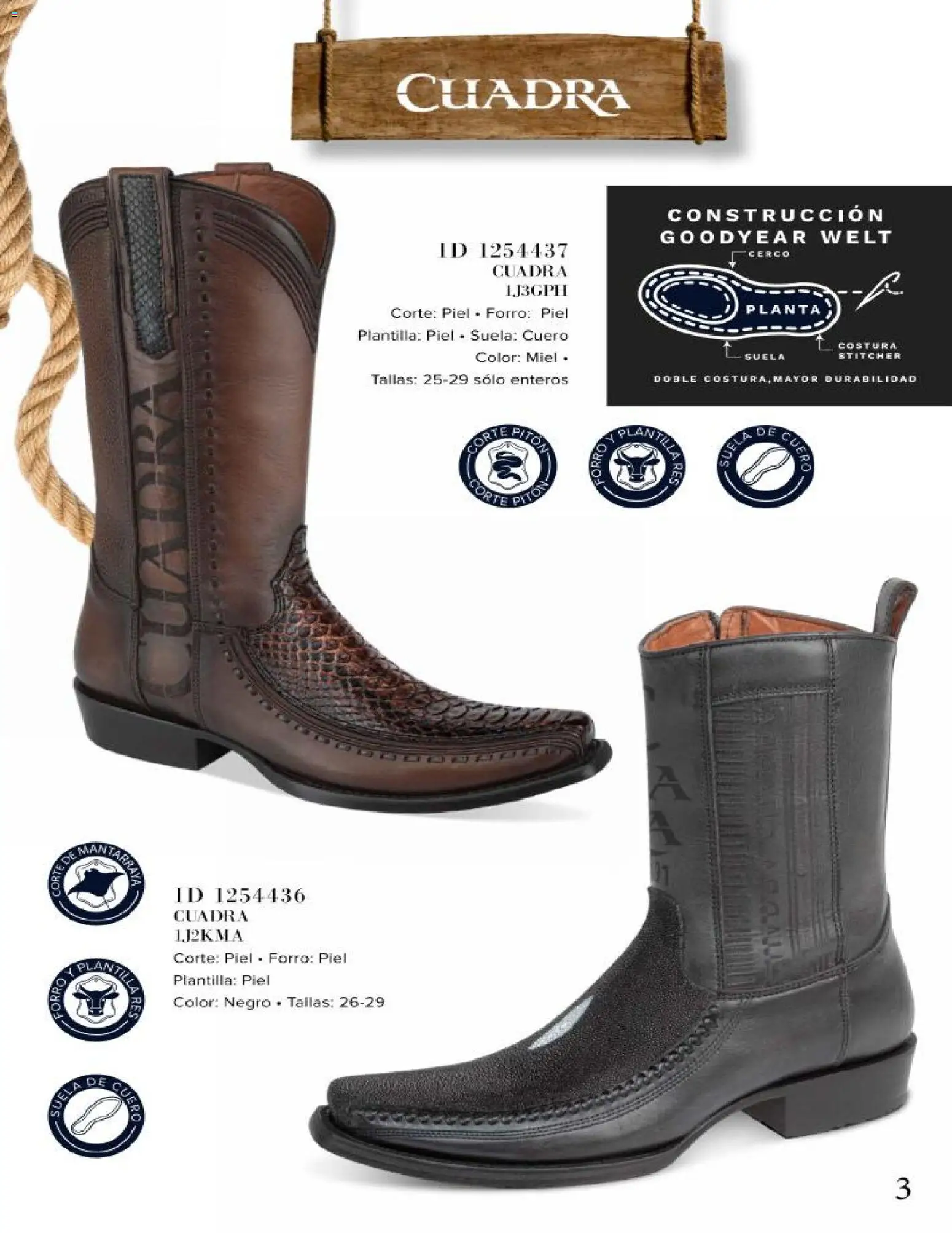 Nuevas ofertas de Price Shoes válidas en toda la República Mexicana desde el 15.11.2025. ¡Encuentra las mejores ofertas en Price Shoes catálogo Vaqueros! | Página: 3 | Productos: Planta