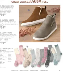 Preview of Cabela's weekly ads valid from 01.10.2025 | Page: 41 | Products: Sweater, Socks, Boots
