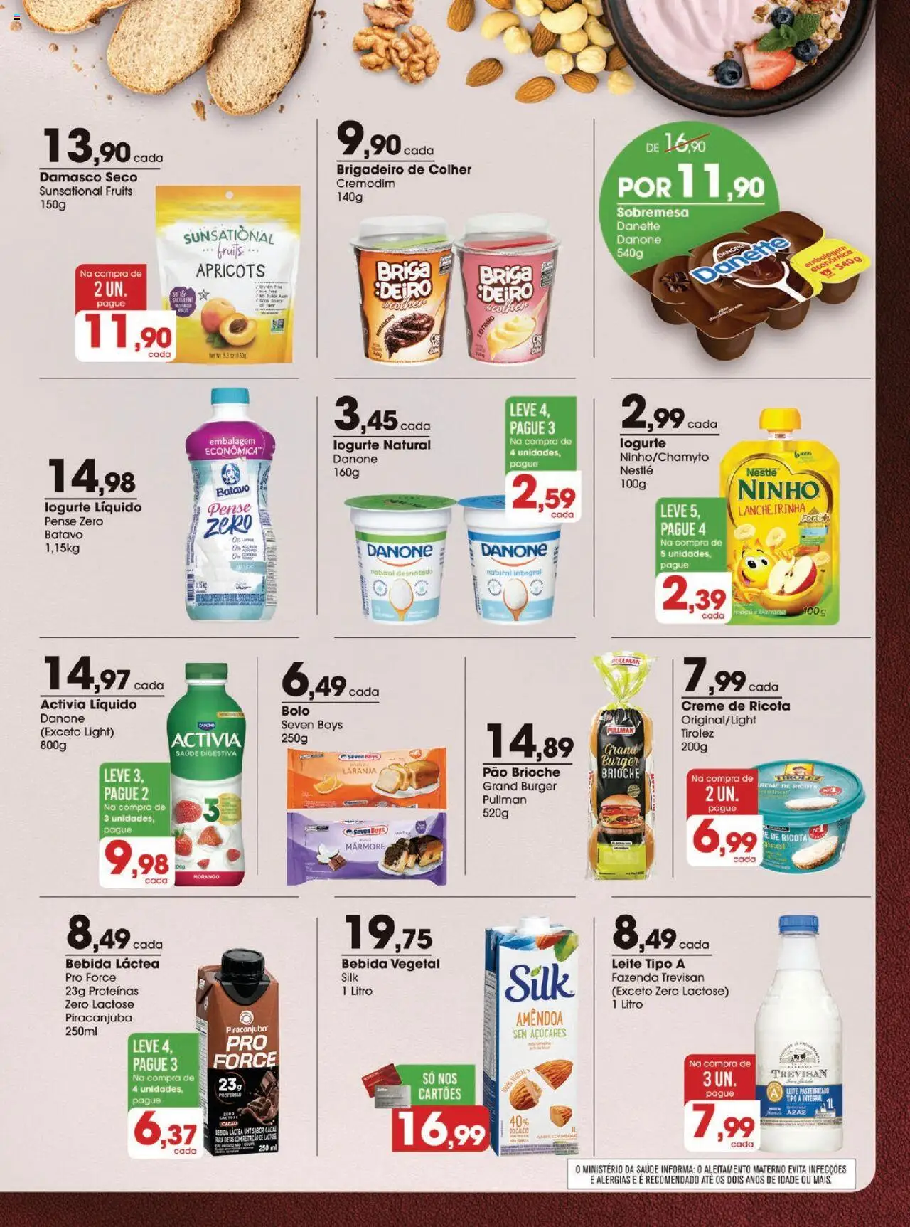 Zaffari Folheto - válido de 07.10.2025 | Página: 7 | Produtos: Pó, Leite, Ricota, Bolo