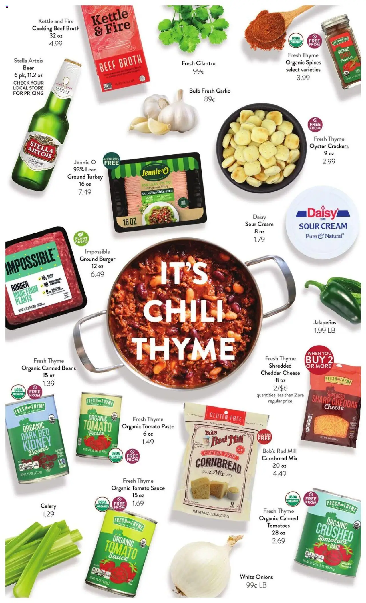 Fresh Thyme Weekly Ad - PA - valid from 15.10.2025 | Page: 7 | Products: Bed, Powder, Beef, Kettle