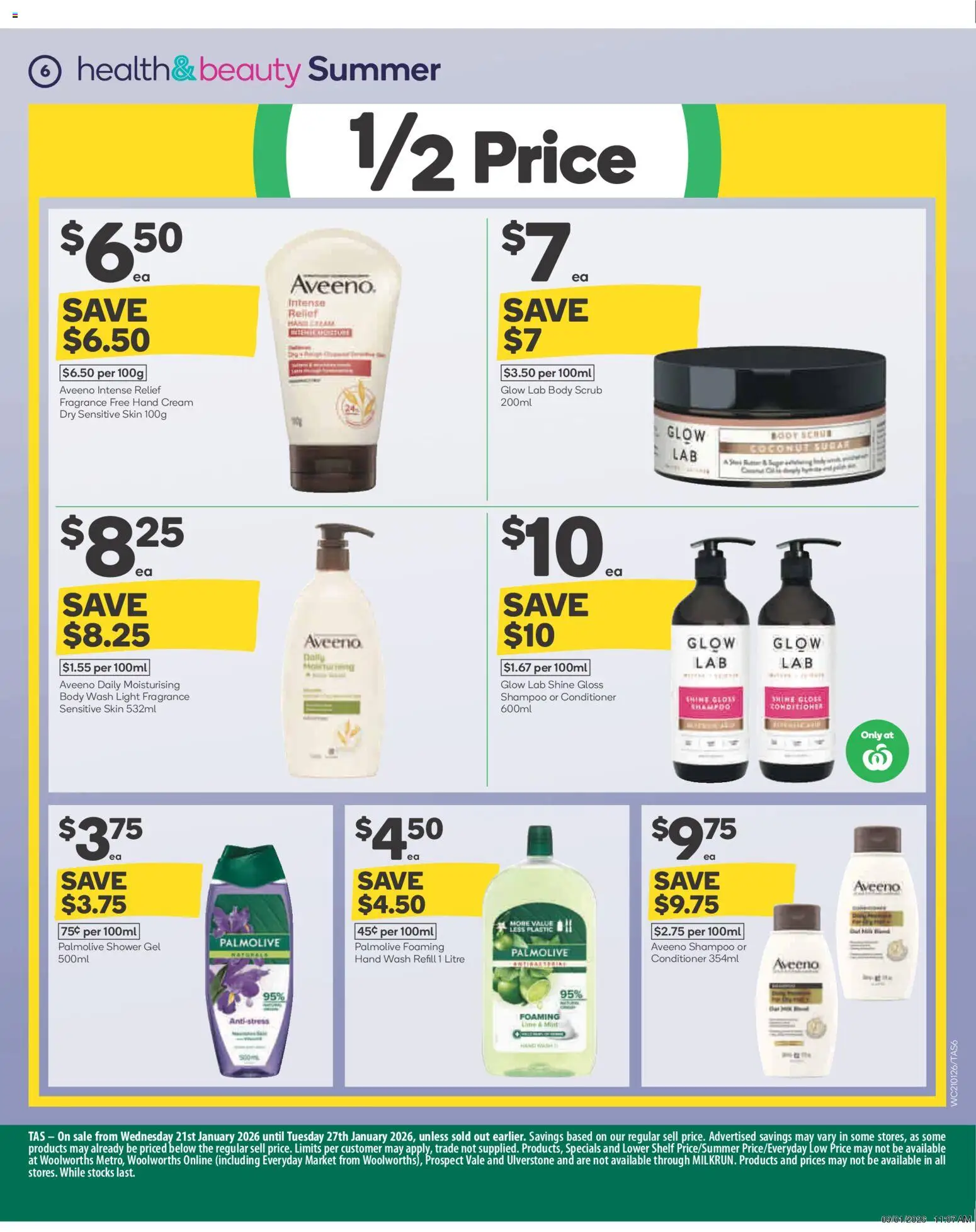 Woolworths catalogue - valid from 21.01.2026 | Page: 7 | Products: Conditioner, Scrub, Cream, Sugar