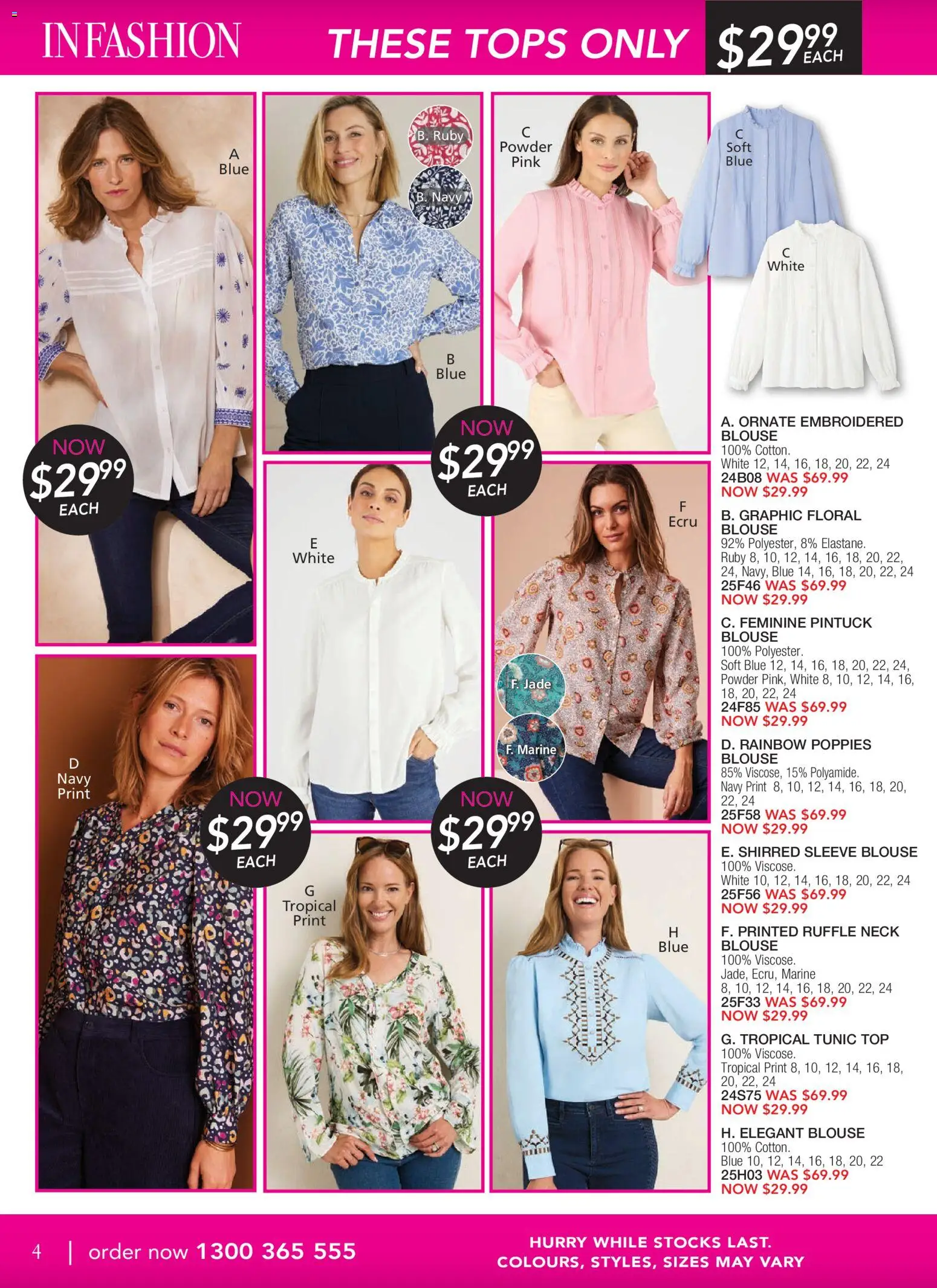 Innovations catalogue - valid from 09.12.2025 | Page: 14 | Products: Floral, Powder, Blouse, Tunic