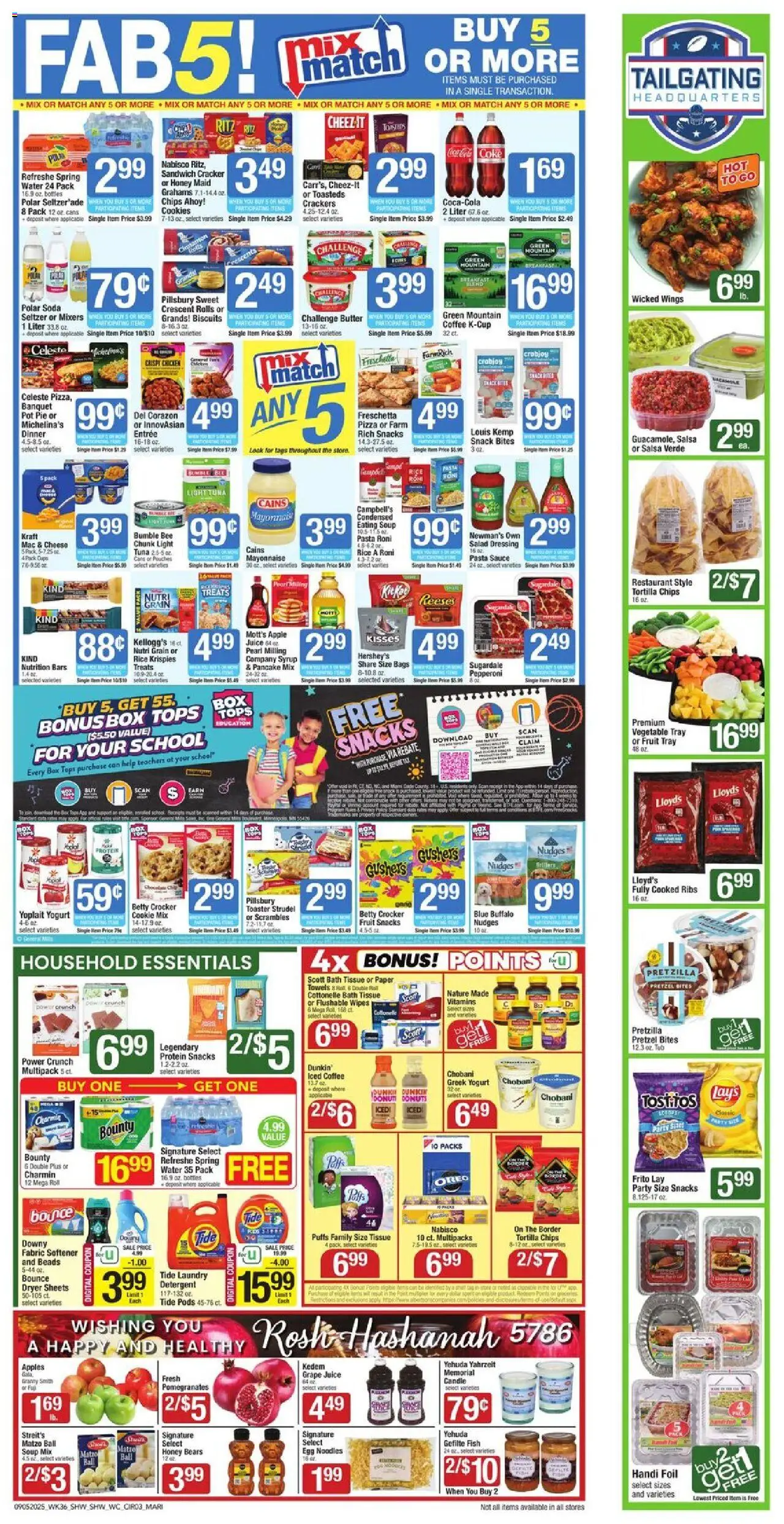 Shaw's Weekly Ad - MA - valid from 05.09.2025 | Page: 3 | Products: Toaster, Rice, Water, Mayonnaise
