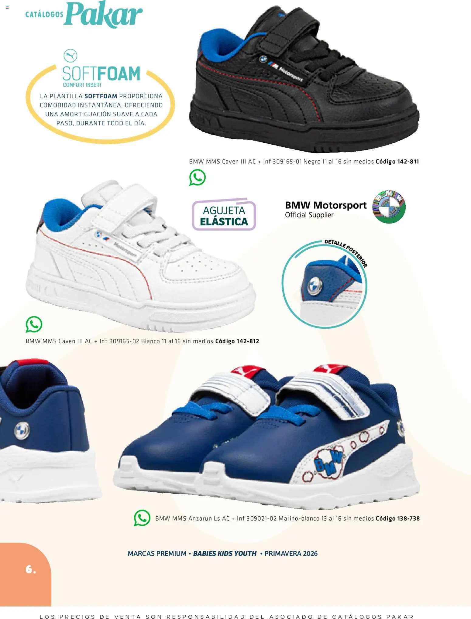 Nuevas ofertas de SC Pakar válidas en toda la República Mexicana desde el 27.02.2026. ¡Encuentra las mejores ofertas en SC Pakar catálogo Premium Kids! | Página: 6