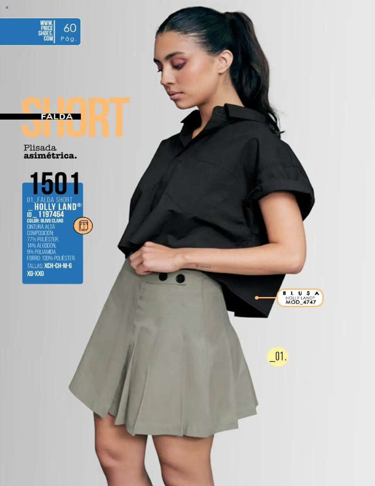 Nuevas ofertas de Price Shoes válidas en toda la República Mexicana desde el 11.08.2025. ¡Encuentra las mejores ofertas en Price Shoes - Catálogo Colección Ella ! | Página: 62 | Productos: Blusa, Algodón, Falda, Short