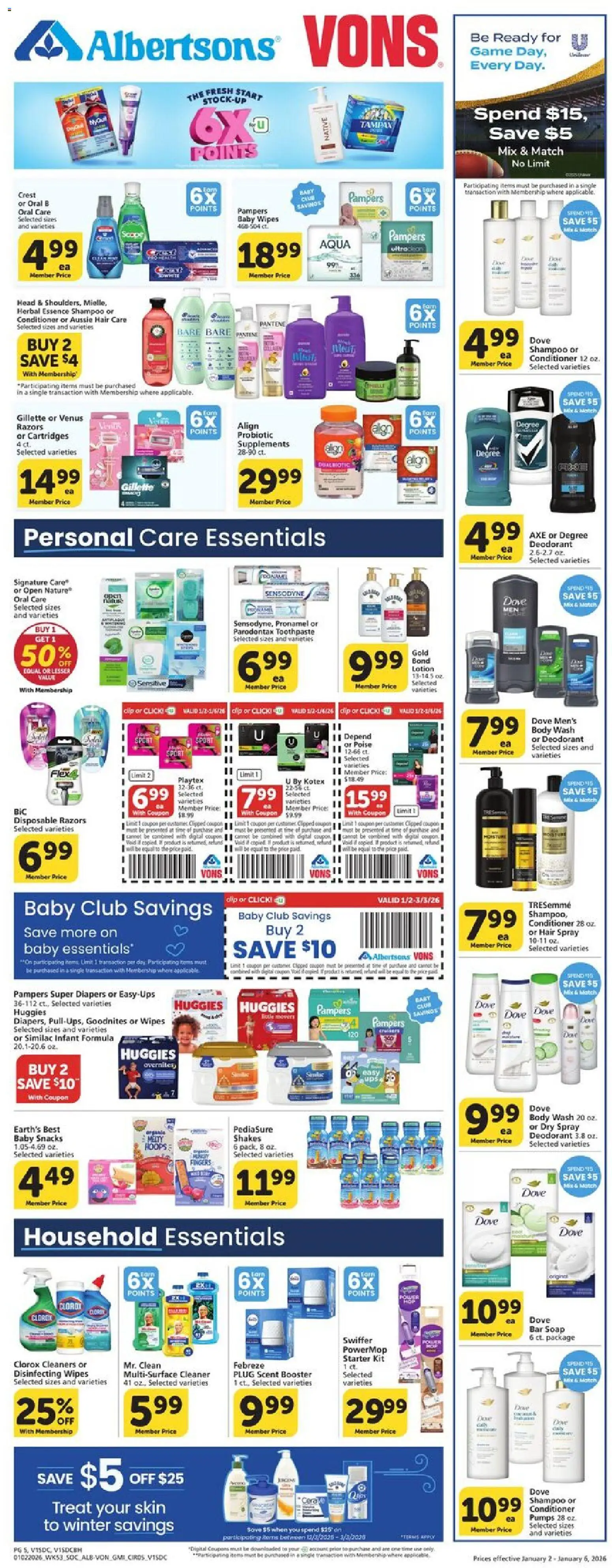 Vons Weekly Ad - valid from 02.01.2026 | Page: 4