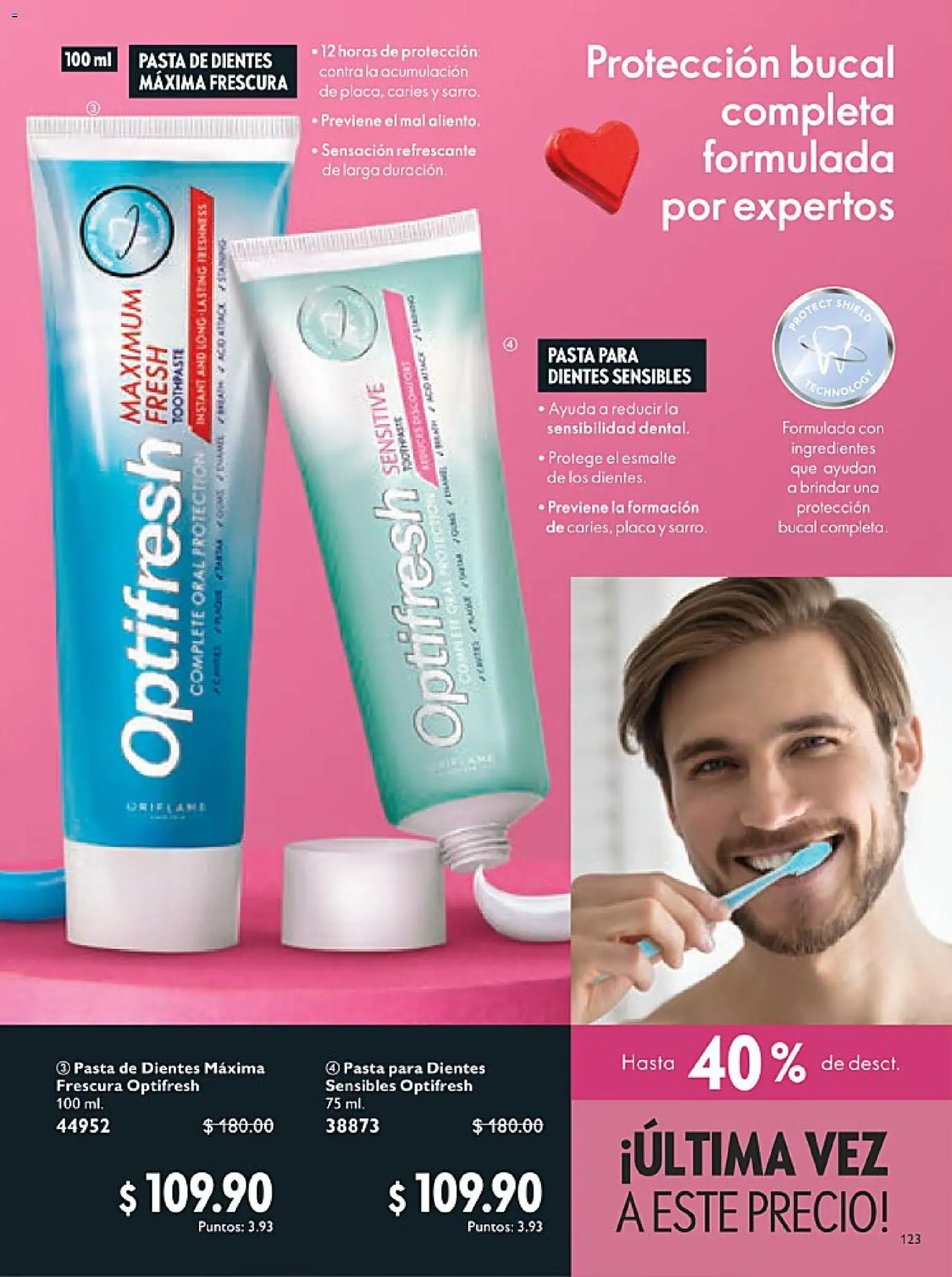 Nuevas ofertas de Oriflame válidas en toda la República Mexicana desde el 24.01.2026. ¡Encuentra las mejores ofertas en Oriflame campaña 2 2026! | Página: 123 | Productos: Pasta