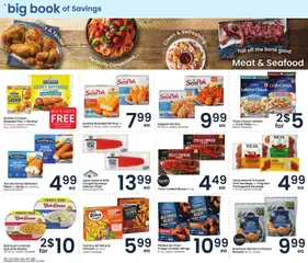 Preview of Albertsons weekly ads valid from 24.02.2026 | Page: 2 | Products: Cheese, Beer, Fish, Seafood