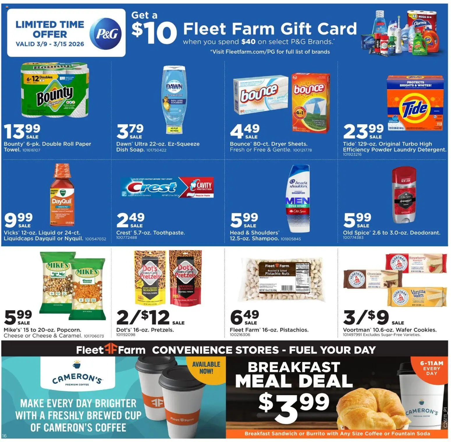 Mills Fleet Farm Weekly Ad - valid from 09.03.2026 | Page: 21 | Products: Shampoo, Cheese, Chocolate, Nuts