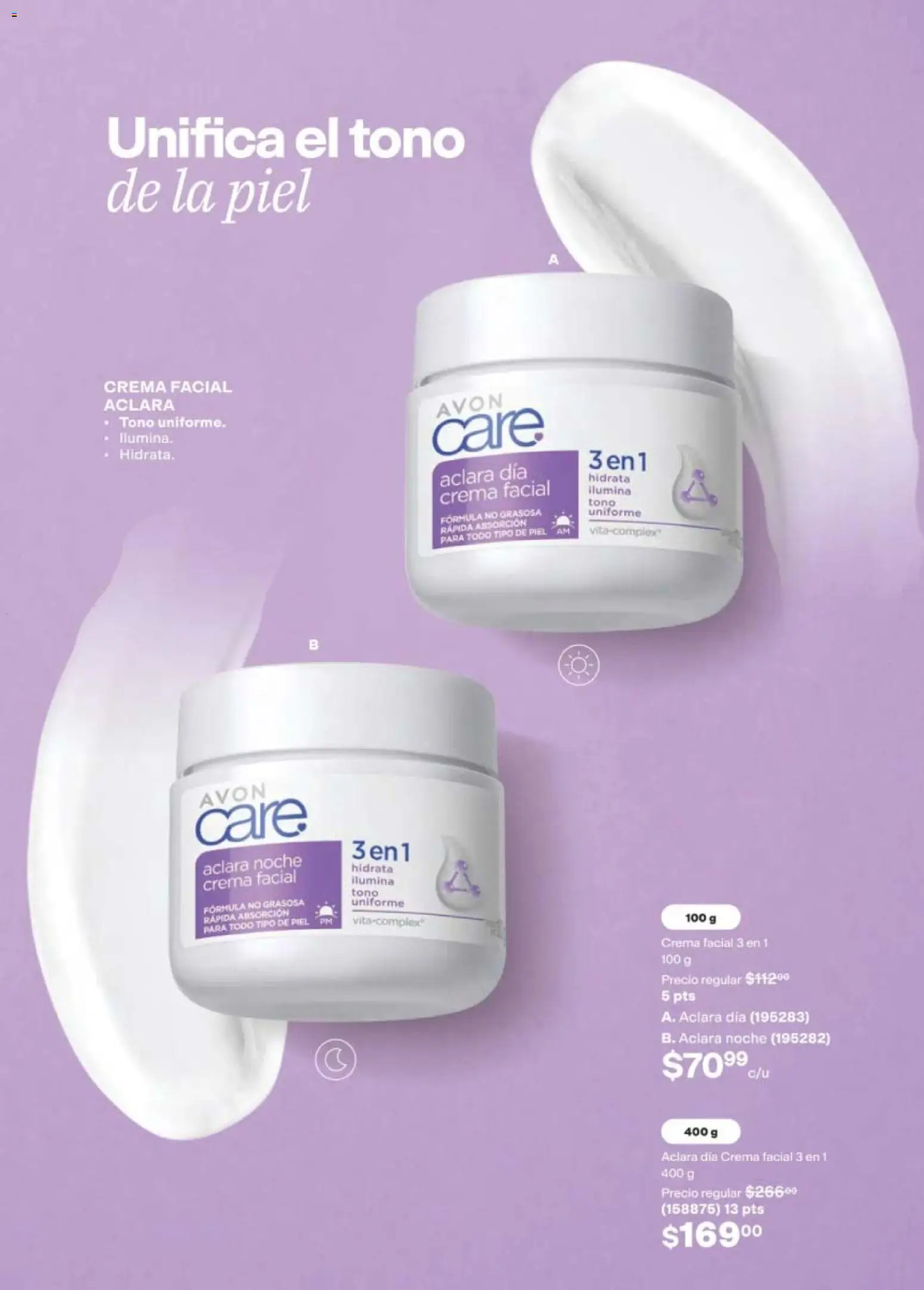 Nuevas ofertas de AVON válidas en toda la República Mexicana desde el 08.05.2026. ¡Encuentra las mejores ofertas en AVON campaña 8 2026! | Página: 140 | Productos: Crema