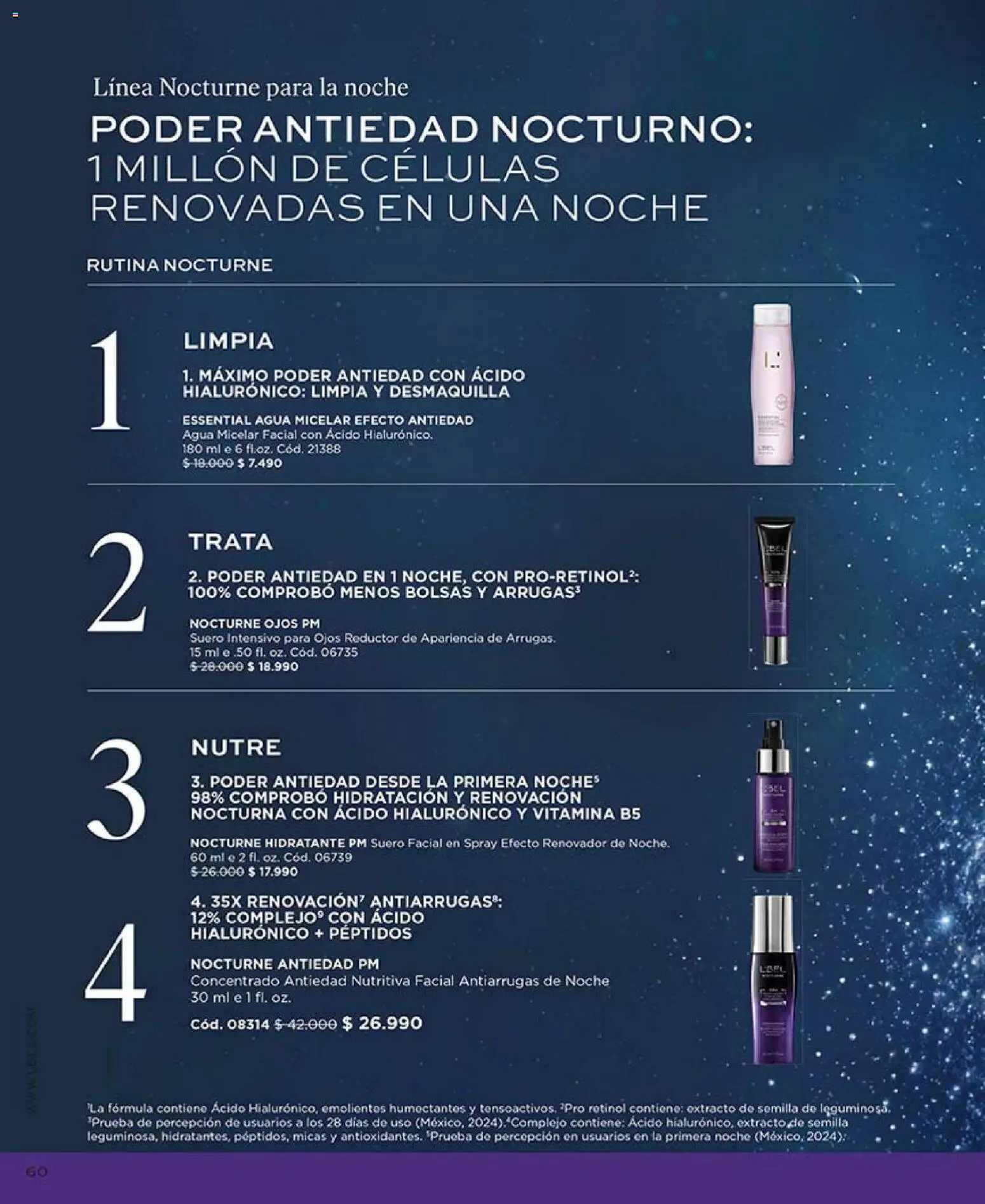 Catálogo L'Bel Campaña2x │ válido desde el 16.01.2026 | Página: 60 | Productos: Agua