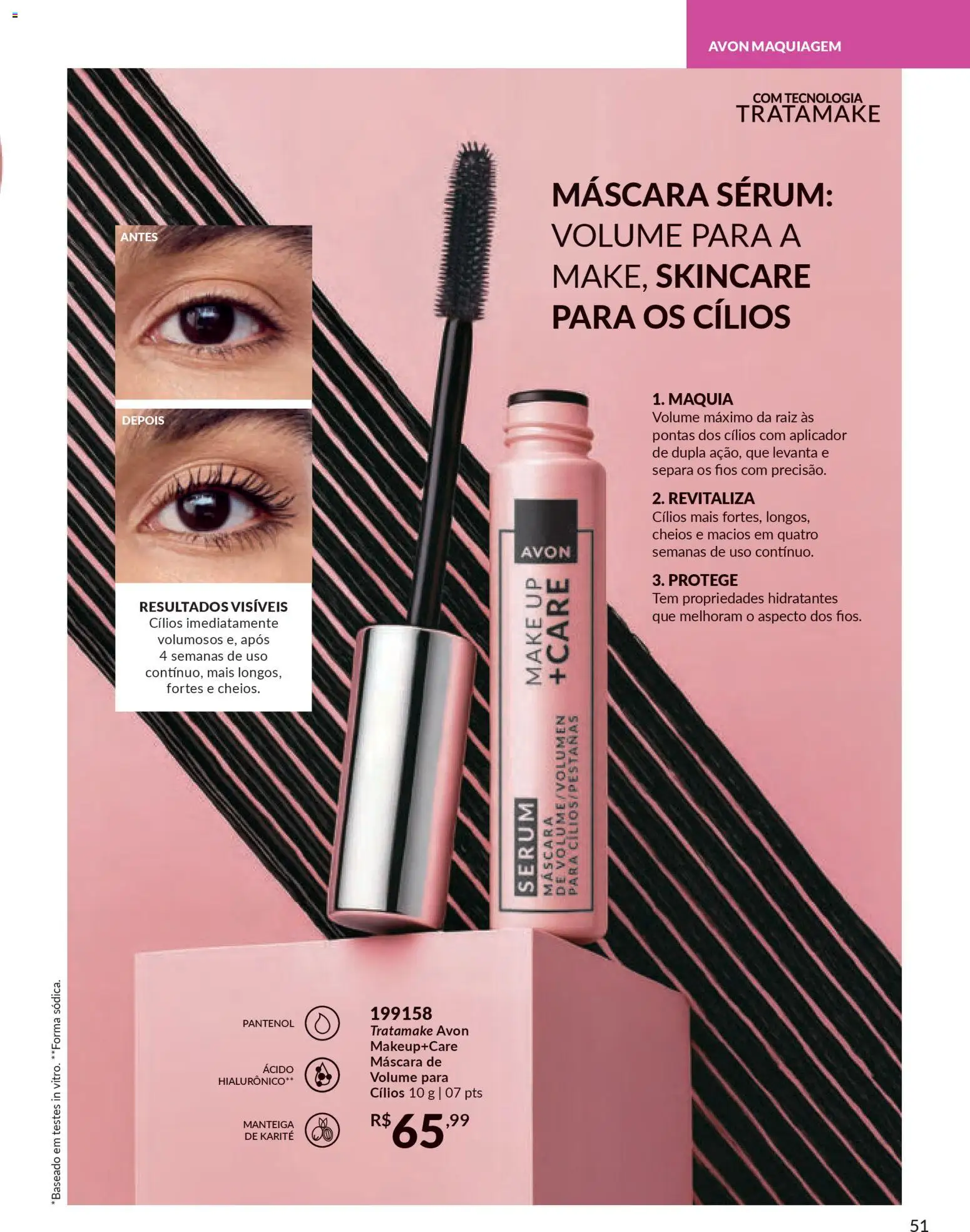 Avon Folheto - válido de 06.01.2026 | Página: 51 | Produtos: Maquiagem, Manteiga, Sérum