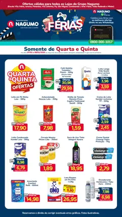 Nagumo - Ofertas Quarta e Quinta - Pré-Visualização do folheto da loja Nagumo, válido de 07.01.2026