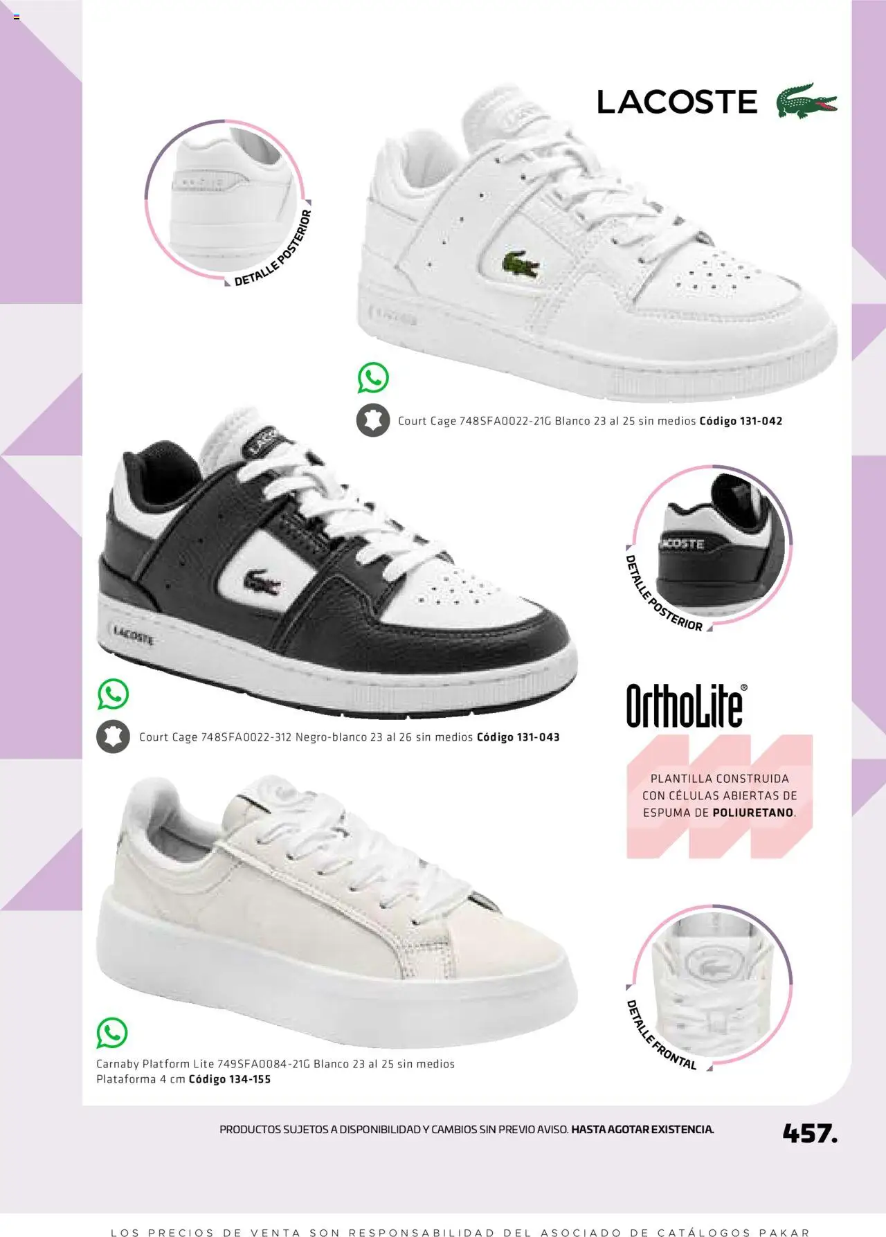 Nuevas ofertas de SC Pakar válidas en toda la República Mexicana desde el 29.08.2025. ¡Encuentra las mejores ofertas en SC Pakar - Catálogo Otoño Women! | Página: 457 | Productos: Espuma