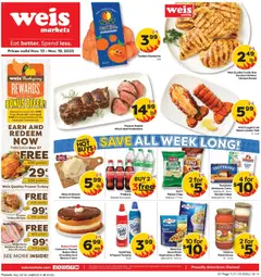Preview of Weis weekly ads valid from 13.11.2025