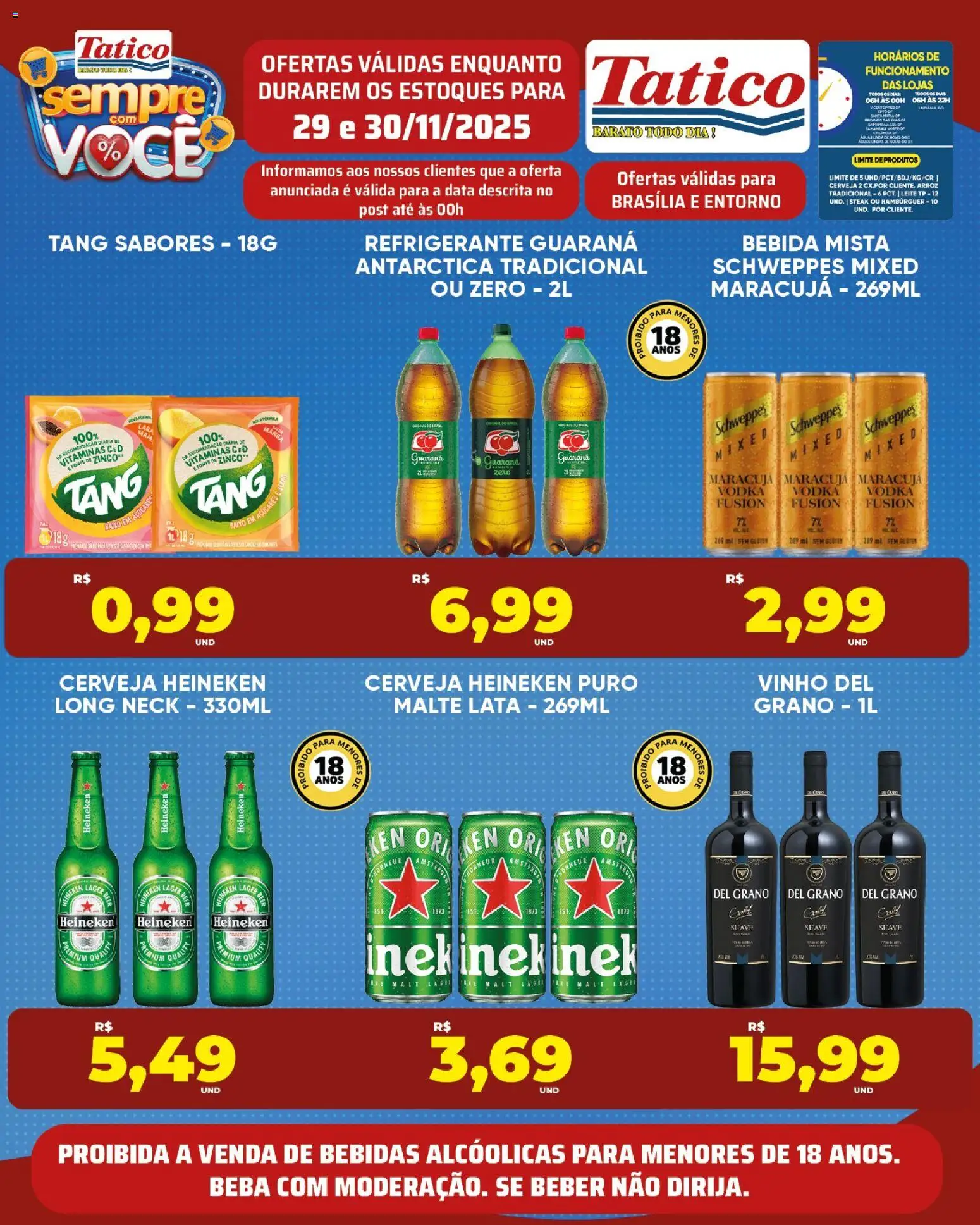 Tatico Folheto - válido de 01.12.2025 | Página: 25 | Produtos: Maracujá, Leite, Arroz, Baixo