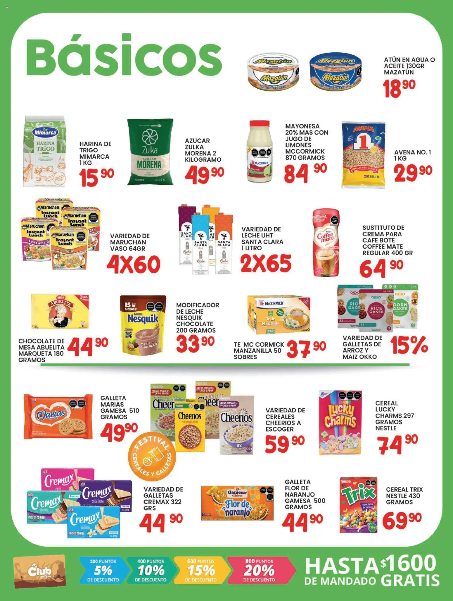 Nuevas ofertas de Alsuper válidas en toda la República Mexicana desde el 20.01.2026. ¡Encuentra las mejores ofertas en Alsuper folleto Durango! | Página: 2 | Productos: Maíz, Harina, Atún, Mate