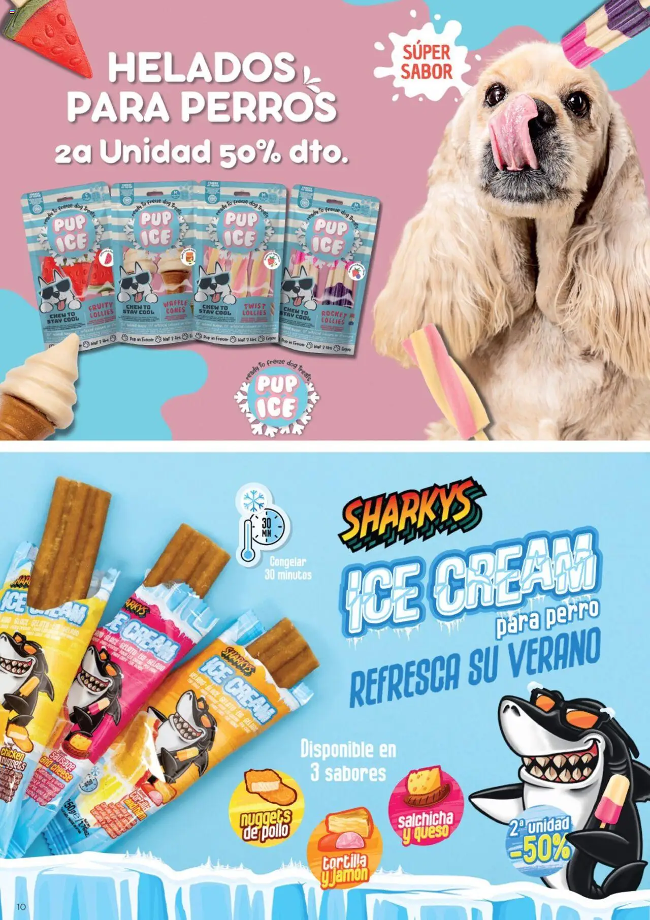 Nuevas ofertas de El Corte Inglés válidas en toda la República Mexicana desde el 01.08.2025. ¡Encuentra las mejores ofertas en El Corte Inglés - Catálogo Mascotas Agosto! | Página: 10 | Productos: Pollo, Salchicha, Queso, Helado