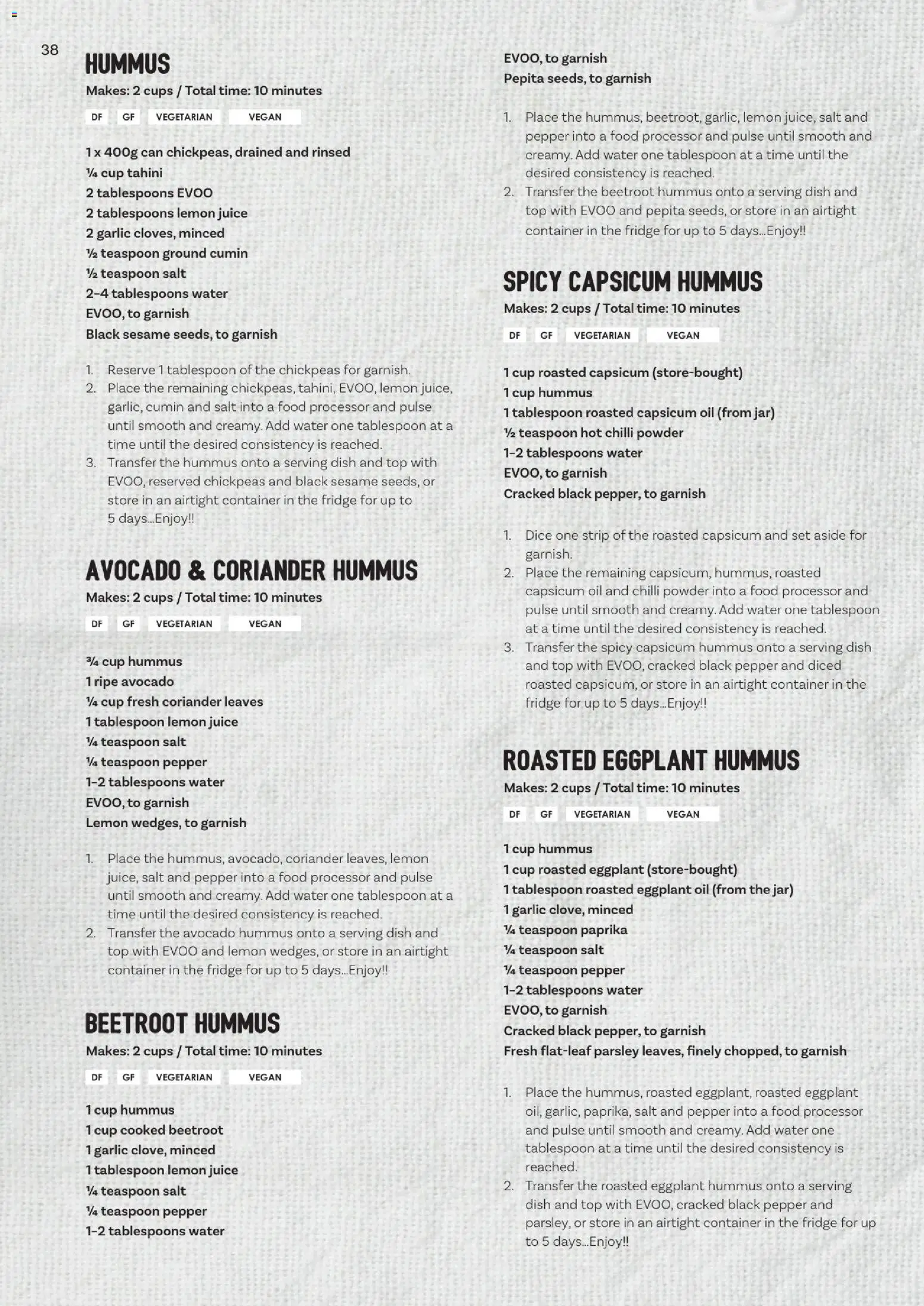 Supabarn catalogue - valid from 27.11.2025 | Page: 38 | Products: Hummus, Avocado, Pepper, Beetroot