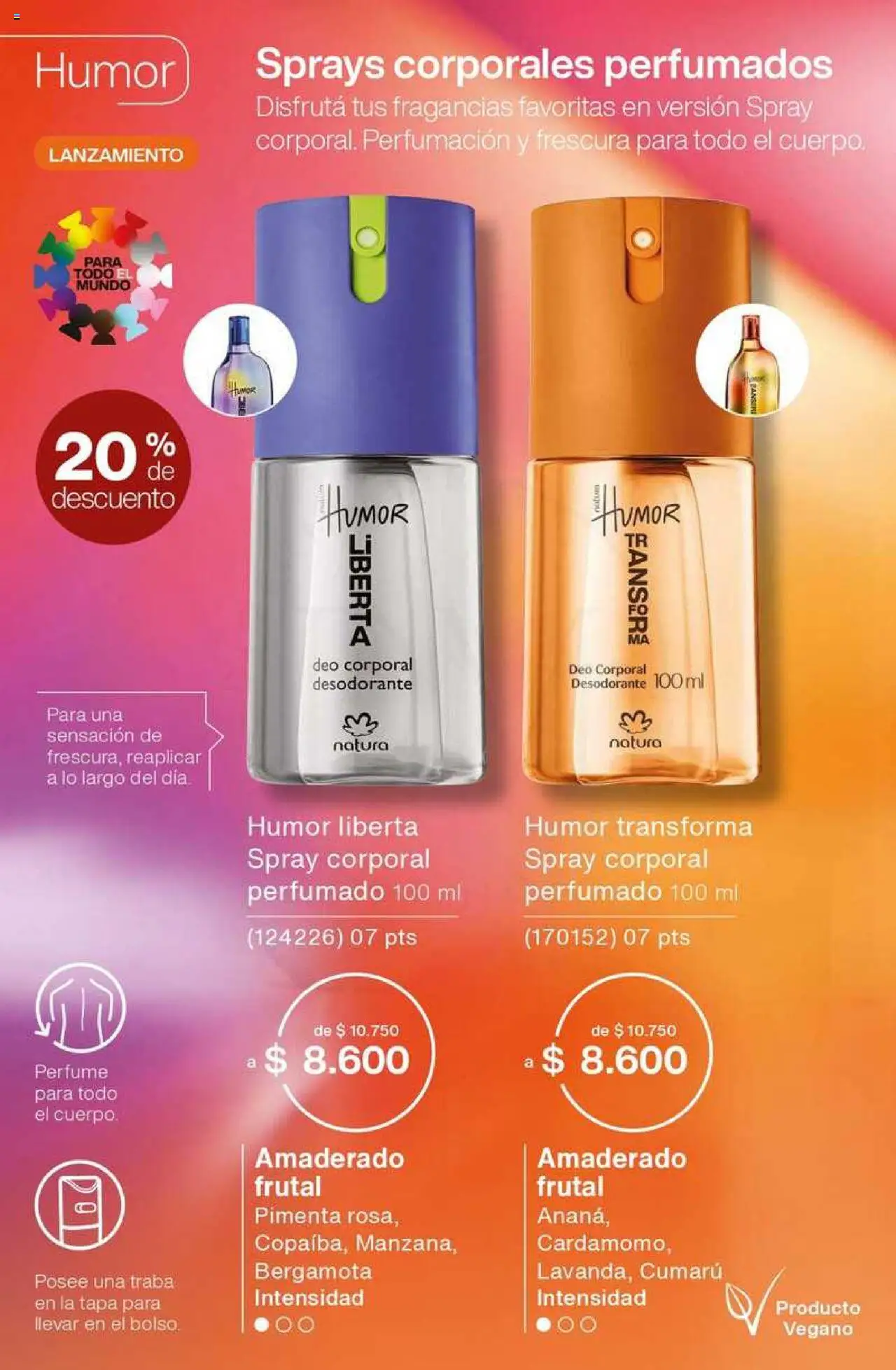 Catálogo Natura Ciclo 6 │ válido desde el 03.04.2025 | Página: 64 | Productos: Perfume, Desodorante