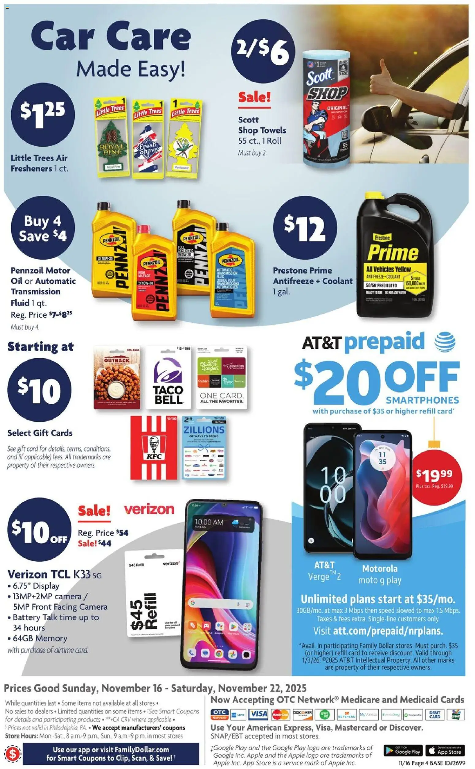 Family Dollar Weekly Ad - valid from 16.11.2025 | Page: 13